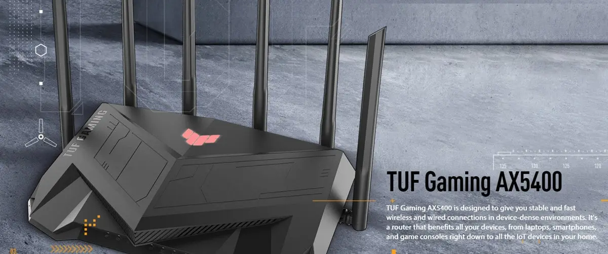 ASUS TUF AX5400 Dual Band WiFi 6 Gaming Router