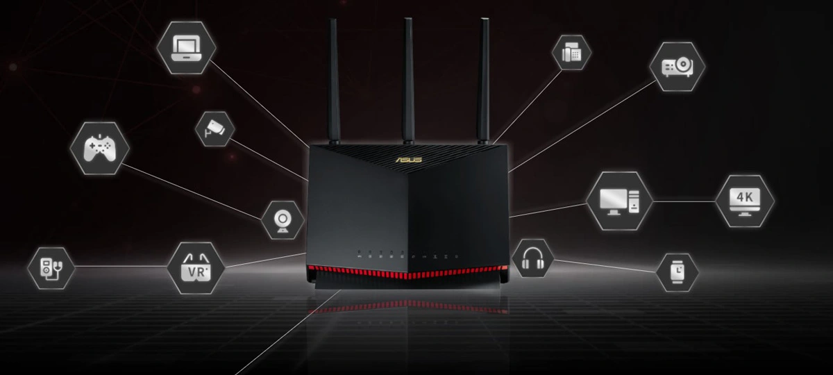 ASUS RT-AX86U AX5700 Wireless Dual-Band Gigabit Gaming Router