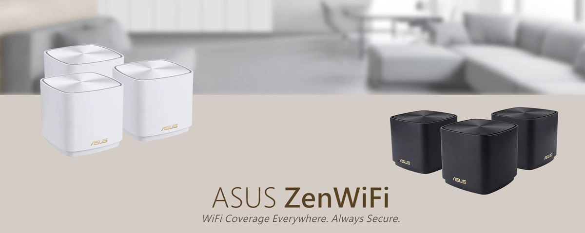 ASUS ZenWiFi XD4S AX1800 Dual Band WiFi 6 Mesh System